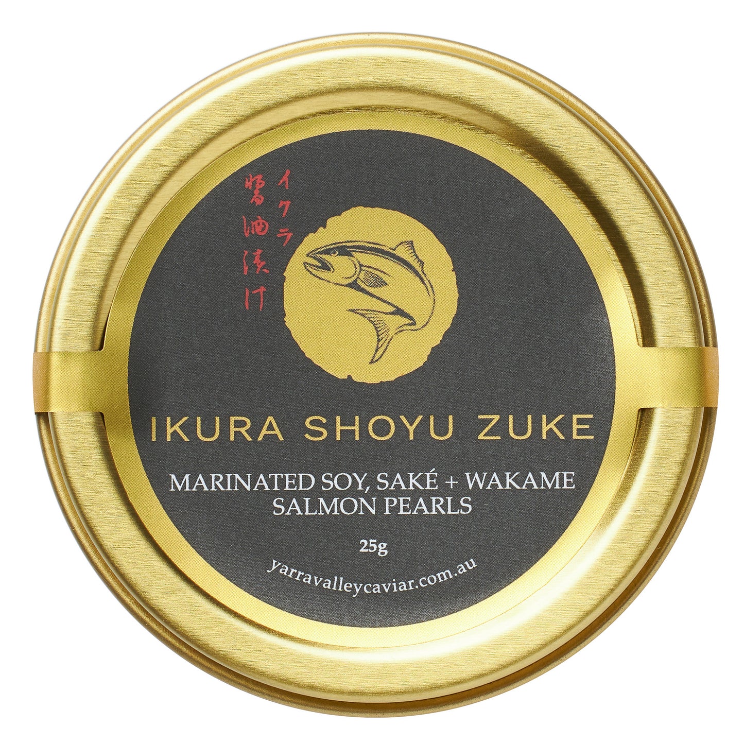 Ikura Shoyu Zuke Caviar in a tin