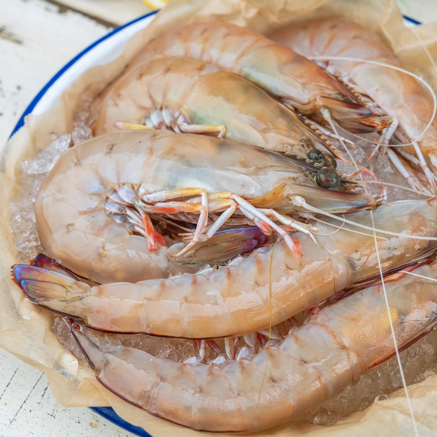 Extra Large Whole Green King Prawns